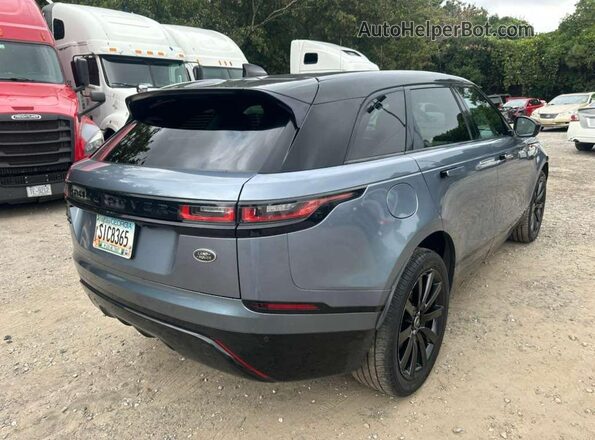 SALYK2EX8LA286136 2020 LAND ROVER RANGE Синий Вид спереди