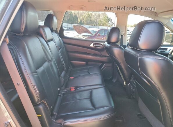 5N1DR2MN1JC642277 2018 NISSAN PATHFINDER Gray Engine compartment view
