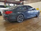 2018 Bmw M550xi Черный vin: WBAJB9C56JB035395