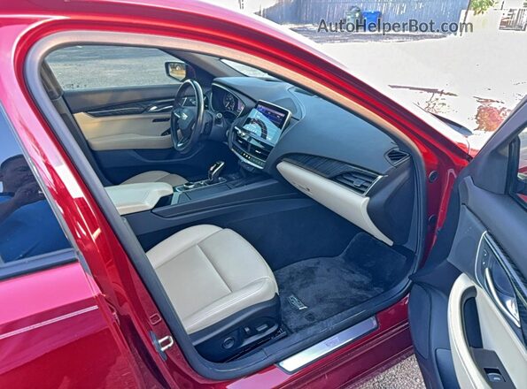 1G6DN5RK7L0139750 2020 CADILLAC CT5 Бордовый Вид сзади