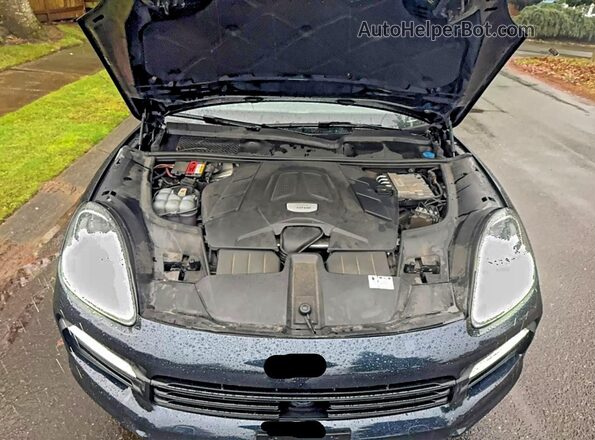 WP1AA2AY0LDA00643 2020 PORSCHE CAYENNE Blue Dashboard view
