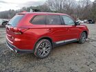 2017 Mitsubishi Outlander Se Красный vin: JA4AZ3A37HZ002978