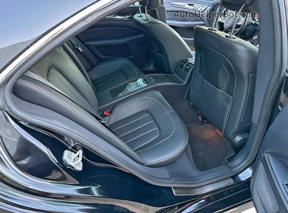 WDDLJ6FB7GA181601 2016 MERCEDES-BENZ CLS-CLASS Black Widok z tyłu