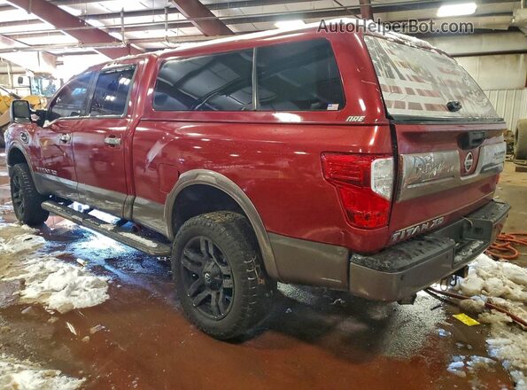 1N6BA1F24GN502329 2016 NISSAN TITAN Красный Задняя правая четверть