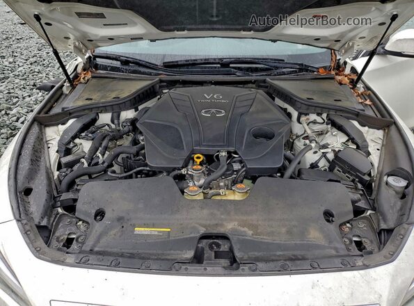 JN1EV7CRXMM750839 2021 INFINITI Q50 Белый Вид подкапотного пространства