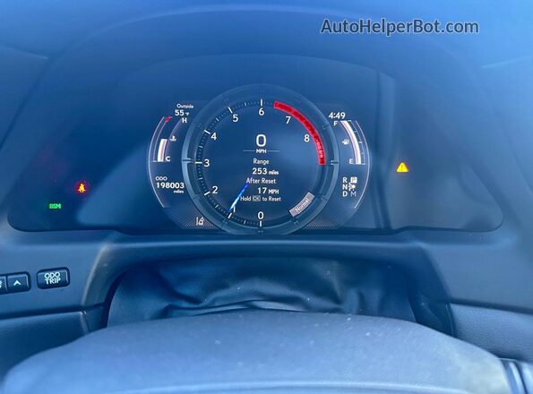 JTHC51FF4J5000165 2018 LEXUS LS500 Черный Вид панели приборов