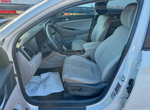 KM8J3CA41KU932150 2019 HYUNDAI TUCSON Белый Вид подкапотного пространства