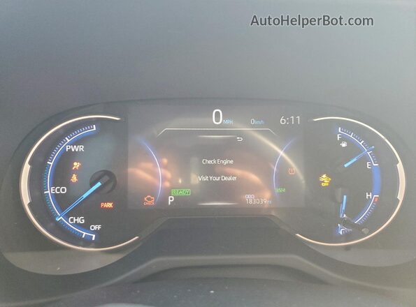 2T3E6RFV2MW013538 2021 TOYOTA RAV4 Синий Вид задних сидений