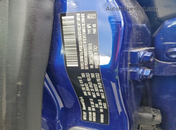 ZN661YUL2HX195918 2017 MASERATI LEVANTE Blue Սալոնի 360 աստիճան տեսք