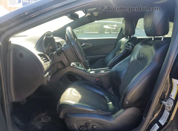1C3CCCBB5GN161630 2016 CHRYSLER 200 Black Vista del salpicadero