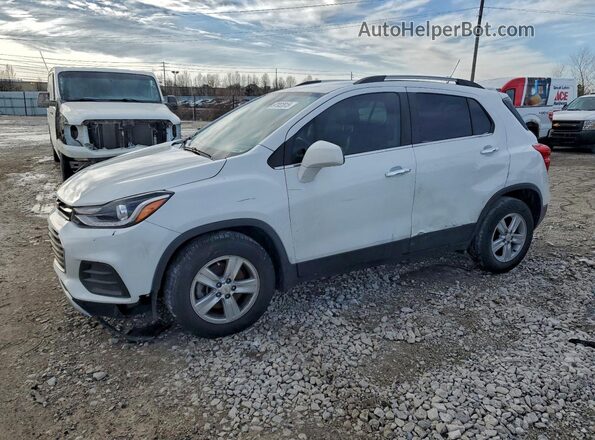 KL7CJLSB8JB581468 2018 CHEVROLET TRAX White Trasero izquierdo