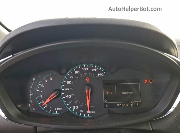 KL7CJLSB8JB581468 2018 CHEVROLET TRAX White Vista de los asientos traseros
