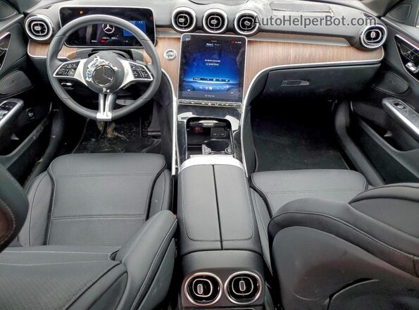 W1KAF4HB1SR281228 2025 MERCEDES-BENZ C Black Widok zestawu wskaźników