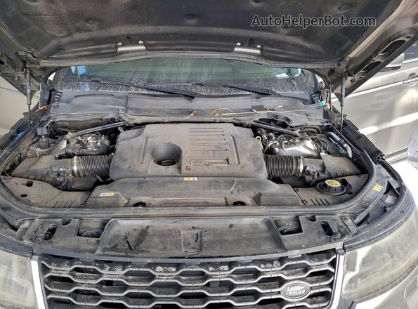 SALWR2RU7KA861540 2019 LAND ROVER RANGE Серый Вид подкапотного пространства