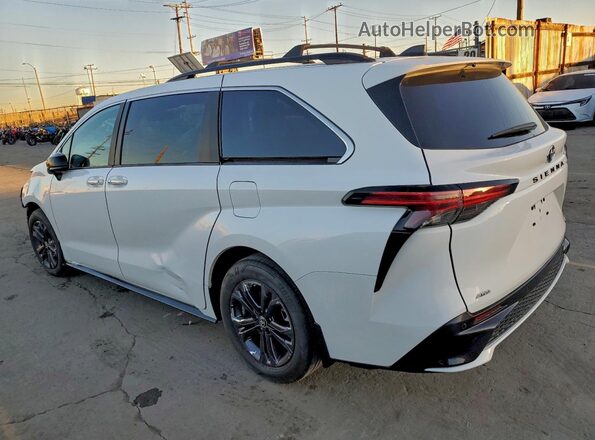 5TDDSKFC2RS120739 2024 TOYOTA SIENNA Белый Задняя правая четверть