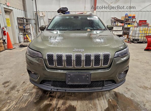 1C4PJMLNXKD237357 2019 JEEP GRAND CHER Зеленый Вид сзади