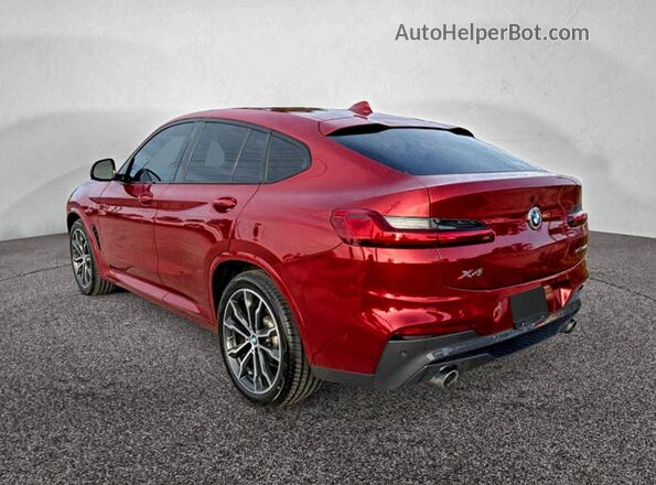 5UXUJ3C50KLG52904 2019 BMW X4 Red Передня права чверть