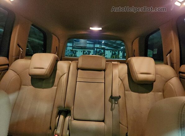 4JGDF6EE4GA635763 2016 MERCEDES-BENZ GL-CLASS Белый Вид задней части салона