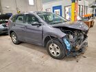 2016 Honda Cr-v Lx Gray vin: 5J6RM4H33GL017086