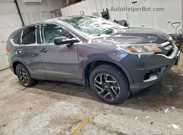 5J6RM4H48GL028139 2016 HONDA CRV Серый Вид спереди
