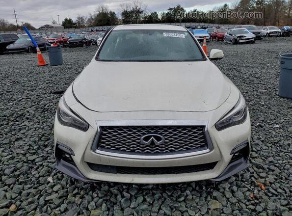 JN1EV7CRXMM750839 2021 INFINITI Q50 Белый Вид сзади