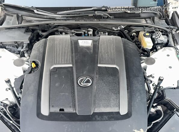 JTHC51FF5J5001048 2018 LEXUS LS Белый Вид панели приборов