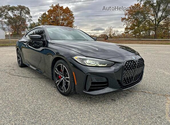 WBA13AR09MCF20741 2021 BMW M4 Black Przód lewy