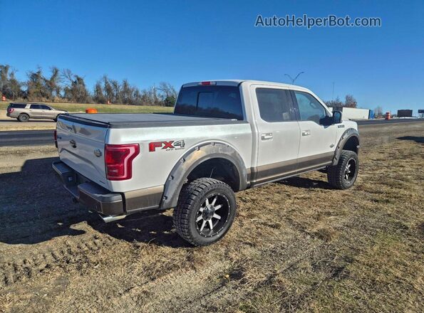1FTEW1EF0GFA45809 2016 FORD F150 Белый Вид спереди