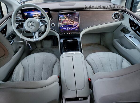 W1KEG2BB8PF014172 2023 MERCEDES-BENZ EQE Black Vista del cuadro de instrumentos