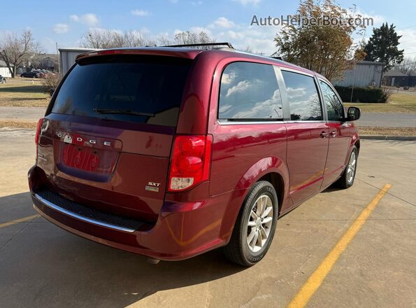 2C4RDGCG4KR635065 2019 DODGE CARAVAN Темно-бордовый Вид спереди
