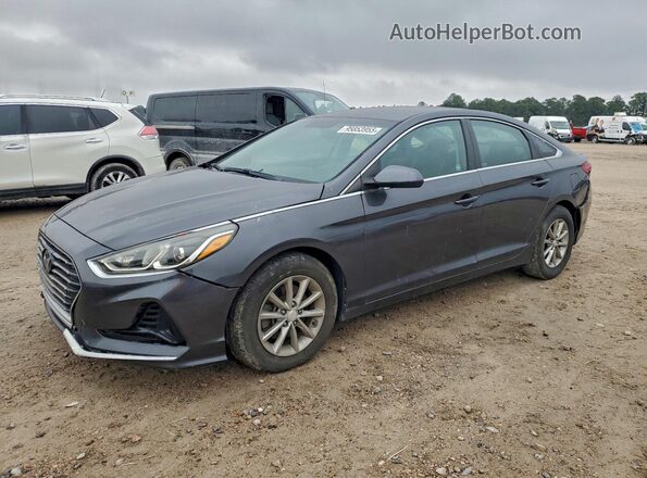 5NPE24AF3JH714171 2018 HYUNDAI SONATA Серый Задняя левая четверть