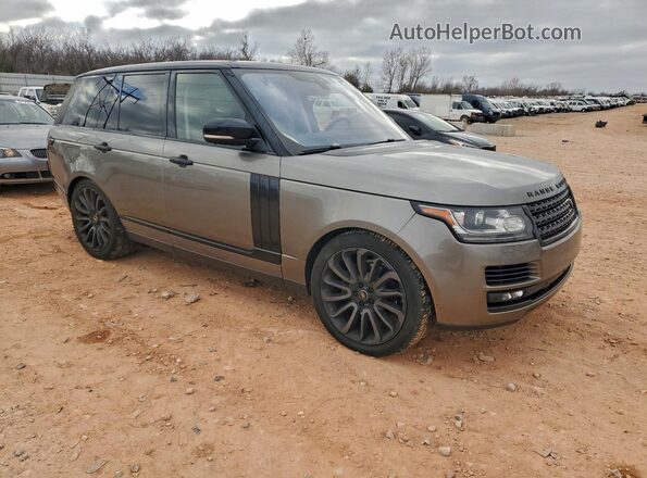 SALGS2FK8HA340105 2017 LAND ROVER RANGE Gray წინა ხედი