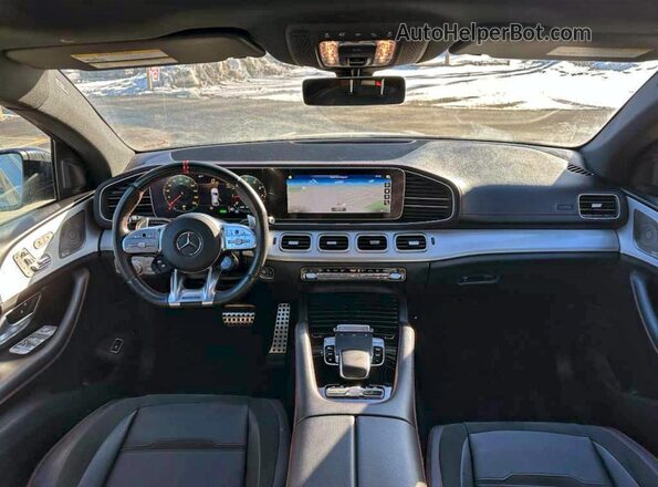 4JGFD6BB6PA950508 2023 MERCEDES-BENZ GLE Black Вид салону спереду