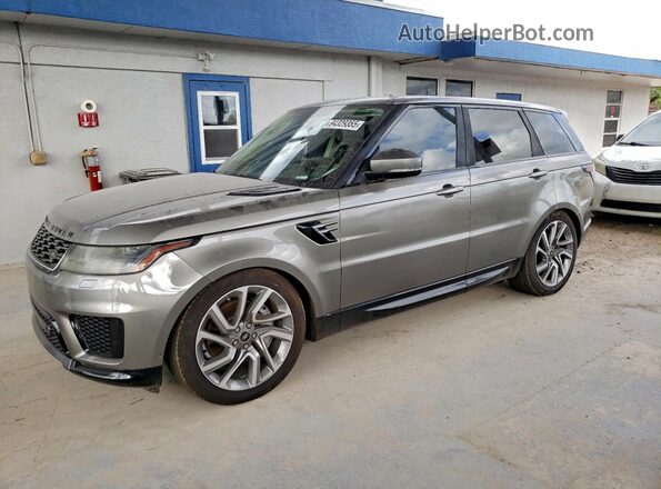 SALWR2RU7KA861540 2019 LAND ROVER RANGE Серый Передняя левая четверть