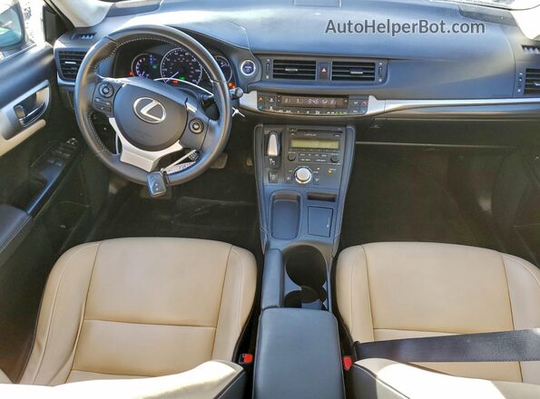 JTHKD5BH5G2270898 2016 LEXUS CT Серый Вид щитка приборов