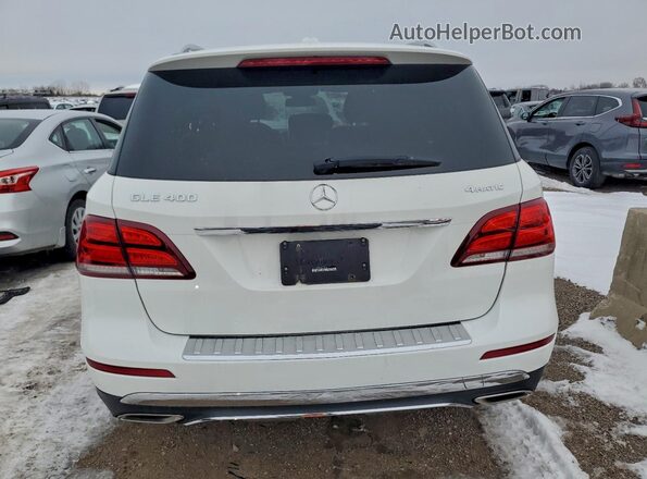 4JGDA5GB0KB218865 2019 MERCEDES-BENZ GLE Белый Вид сзади