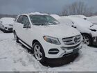 2016 Mercedes-benz Gle 350 4matic Белый vin: 4JGDA5HB4GA770364