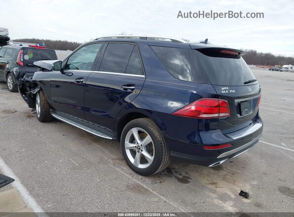 4JGDA5HB4HA979072 2017 MERCEDES-BENZ GLE 350 Dark Blue Задняя левая четверть