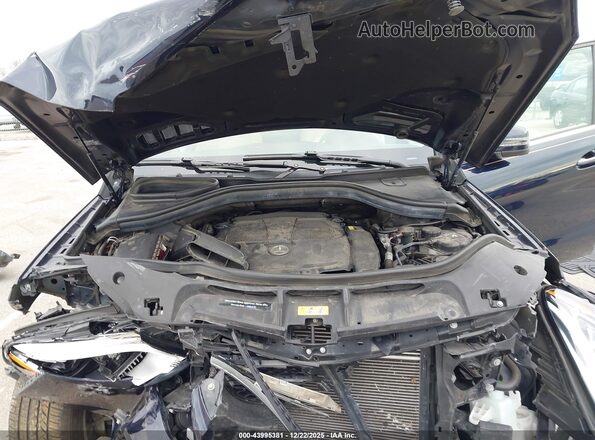4JGDA5HB4HA979072 2017 MERCEDES-BENZ GLE 350 Dark Blue Вид сзади