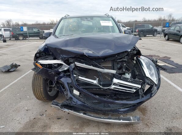 4JGDA5HB4HA979072 2017 MERCEDES-BENZ GLE 350 Dark Blue Вид щитка приборов