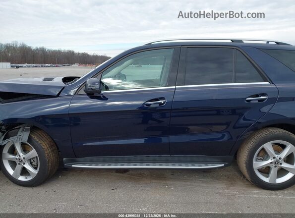 4JGDA5HB4HA979072 2017 MERCEDES-BENZ GLE 350 Dark Blue Панорамный вид салона 360°