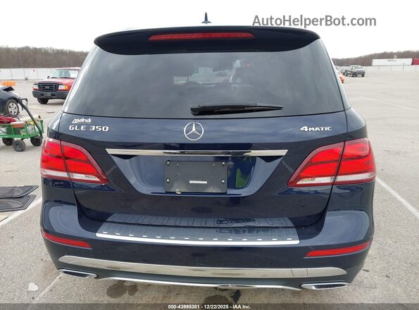 4JGDA5HB4HA979072 2017 MERCEDES-BENZ GLE 350 Dark Blue 