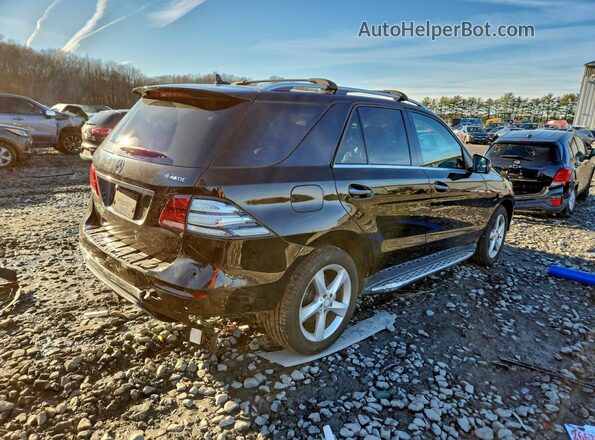 4JGDA5HB7GA808363 2016 MERCEDES-BENZ GLE Черный Задняя правая четверть