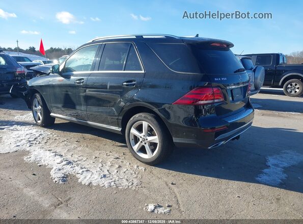 4JGDA5HB7JB202577 2018 MERCEDES-BENZ GLE 350 Black უკანა მარცხენა