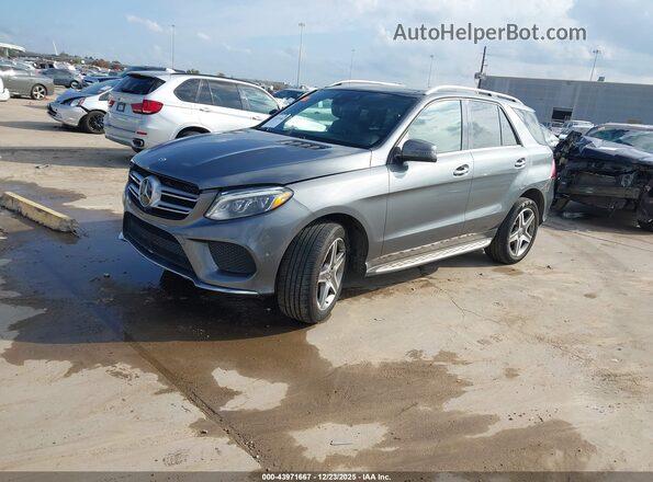 4JGDA5JB0HA952641 2017 MERCEDES-BENZ GLE 350 Черный Передняя левая четверть