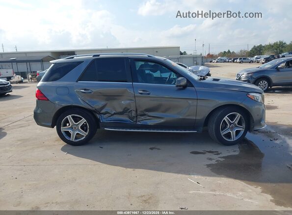 4JGDA5JB0HA952641 2017 MERCEDES-BENZ GLE 350 Черный Вид задней части салона