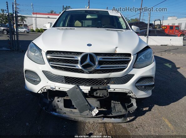 4JGDA5JB2HA919091 2017 MERCEDES-BENZ GLE 350 Белый Вид задней части салона