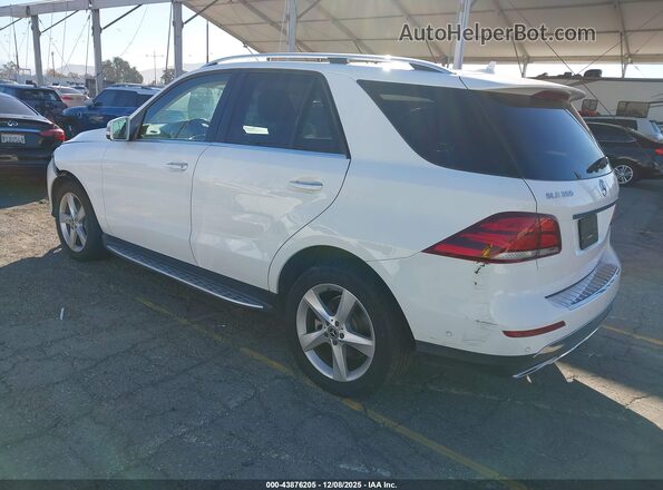 4JGDA5JB2HA919091 2017 MERCEDES-BENZ GLE 350 Белый Задняя левая четверть