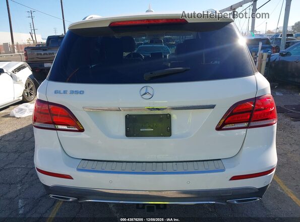 4JGDA5JB2HA919091 2017 MERCEDES-BENZ GLE 350 Белый 
