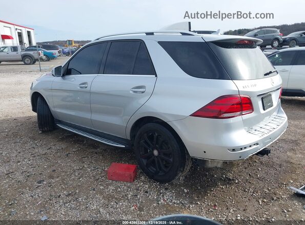 4JGDA5JB6HA864239 2017 MERCEDES-BENZ GLE 350 Серебряный Задняя левая четверть